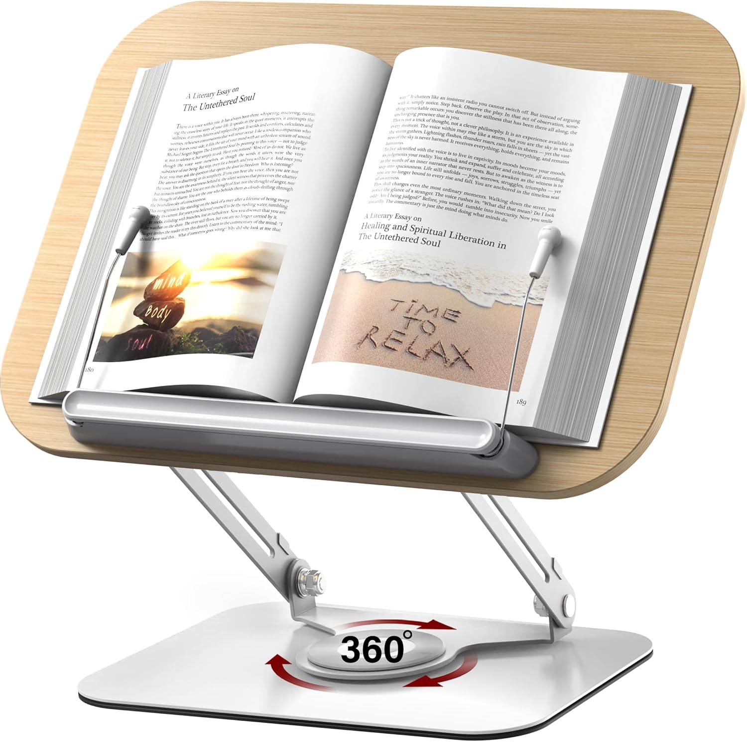 Adjustable Book Stand for Reading Deal at Amazon: Save $16.39