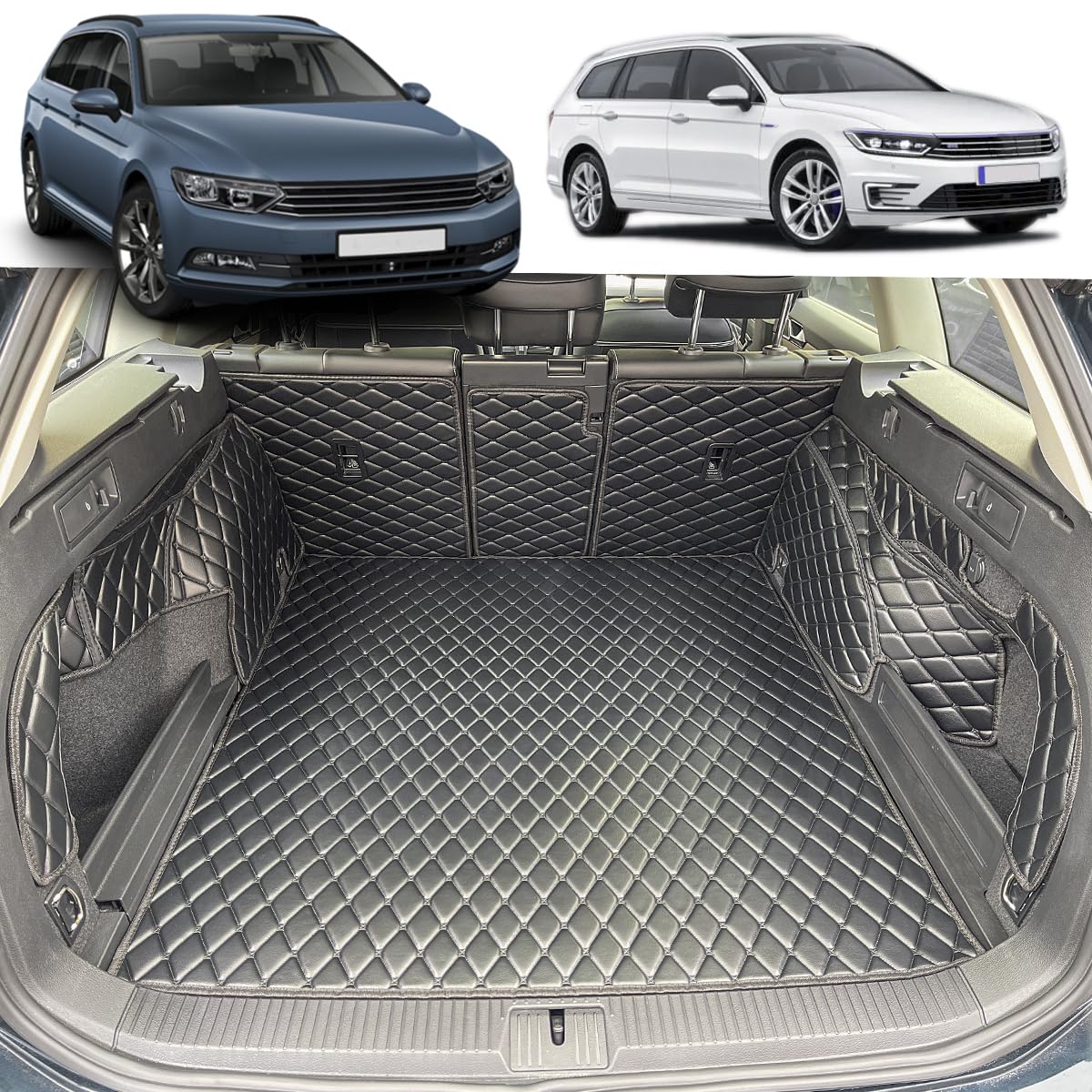 Kofferraumwanne für VW Passat B8 2014-2024 Variant/Kombi | Kofferraummatte kofferraum schutzmatte