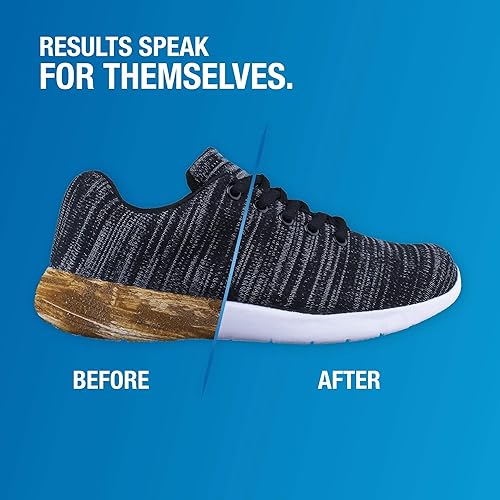 Miniatura 6 de Toallitas limpiadoras de zapatos, elimina rozaduras y acumulación de suciedad, 30 unidades, Azul