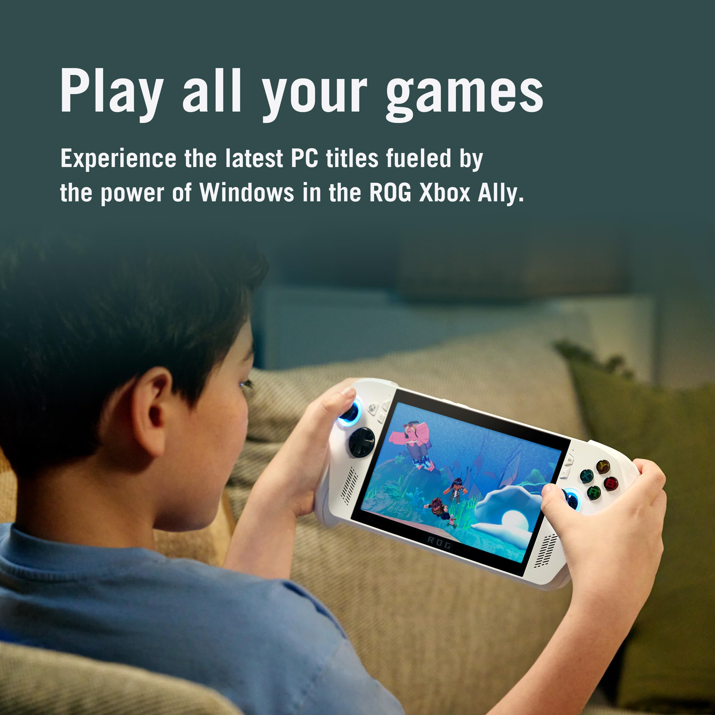 ASUS ROG Xbox Ally – 7” 1080p 120Hz Touchscreen Gaming Handheld, 3-month Xbox Game Pass Premium included, AMD Ryzen Z2 A, 16GB RAM, 512GB SSD, White: ROG Xbox Ally Z2