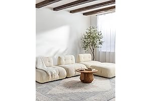 Becki Owens X Surya Luca Medallion Area Rug, 7'10" x 10', Pewter