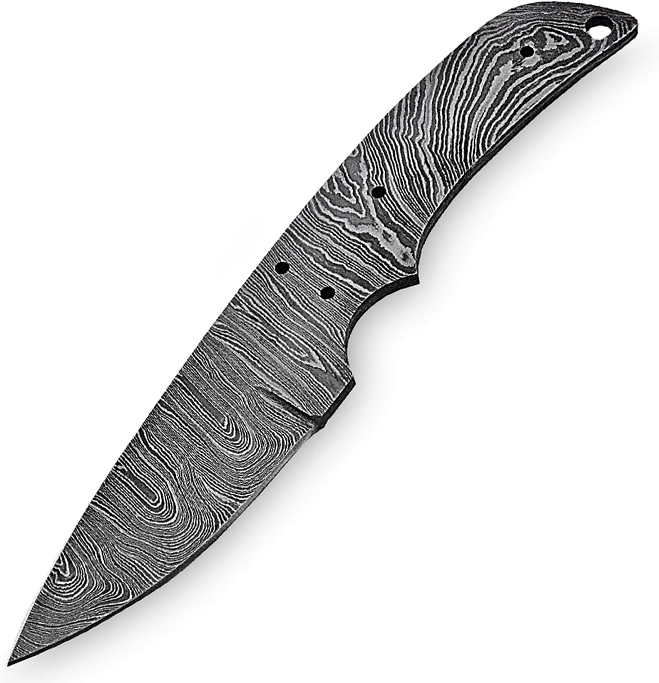 BlankBlades Assorted Damascus Knife Blank Blades Group 4 USA (AB27)