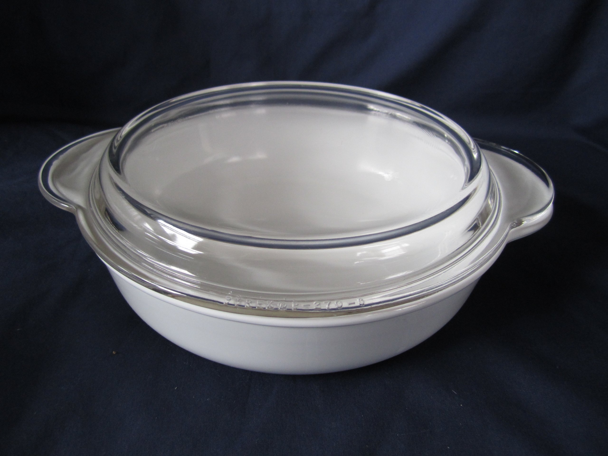 Amazon.com: Vintage Corning Ware Frost White Heat-N-Eat Casserole