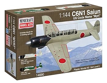 Amazon | ミニクラフト 1/144 日本海軍艦上偵察機 彩雲