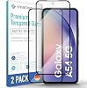 smartect Protective Glass Pack of 2 Full Screen Matt for Samsung Galaxy A54 5G HD Tempered Glass Screen Protector Anti-Scratch Anti-Glare 9H Hardness Shockproof Bubble-Free