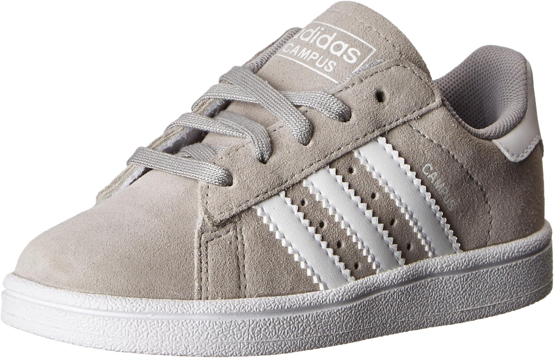 adidas Originals Campus 2 I Fashion Sneaker (Infant/Toddler), Solid Grey/White/Solid Grey, 10 M US Toddler