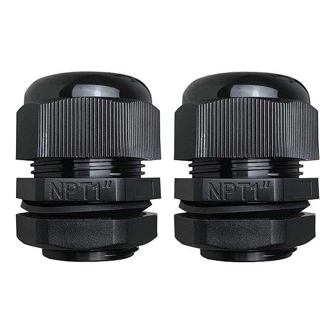 MGI SpeedWare 尼龙电缆接头 - 20个装 (黑色)