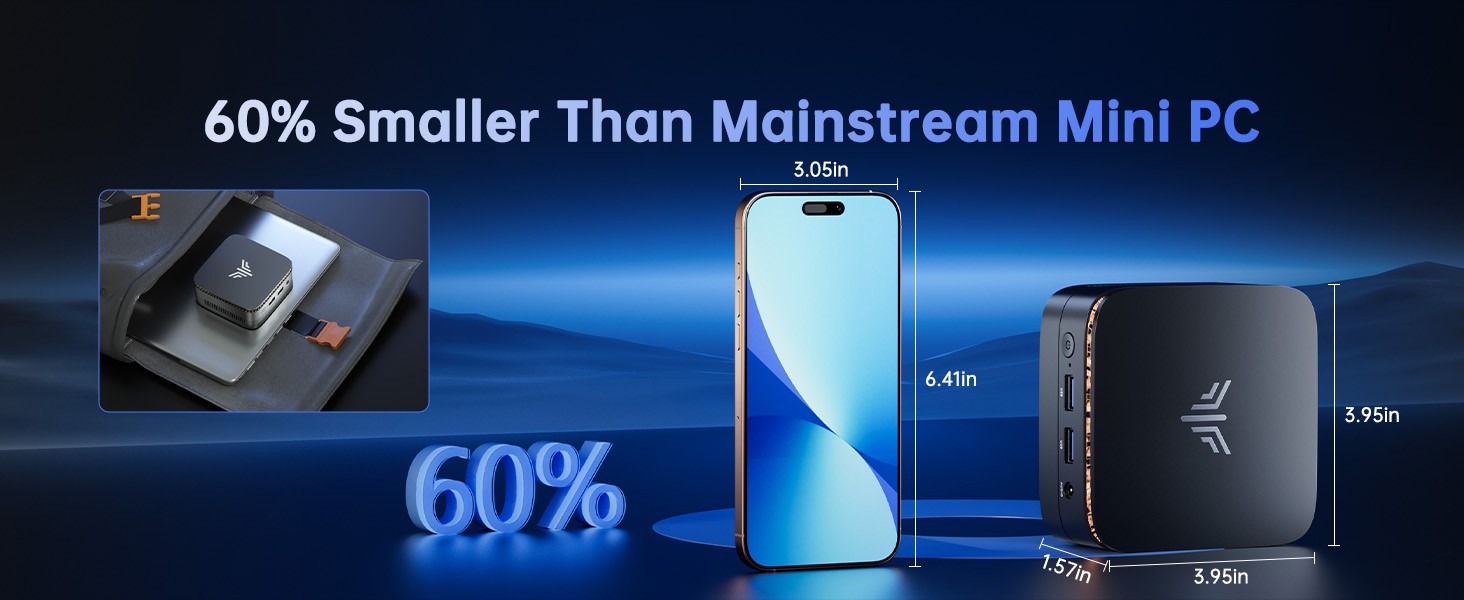 Amazon.com: KAMRUI Essenx E1 Mini Computer with N150 Processor