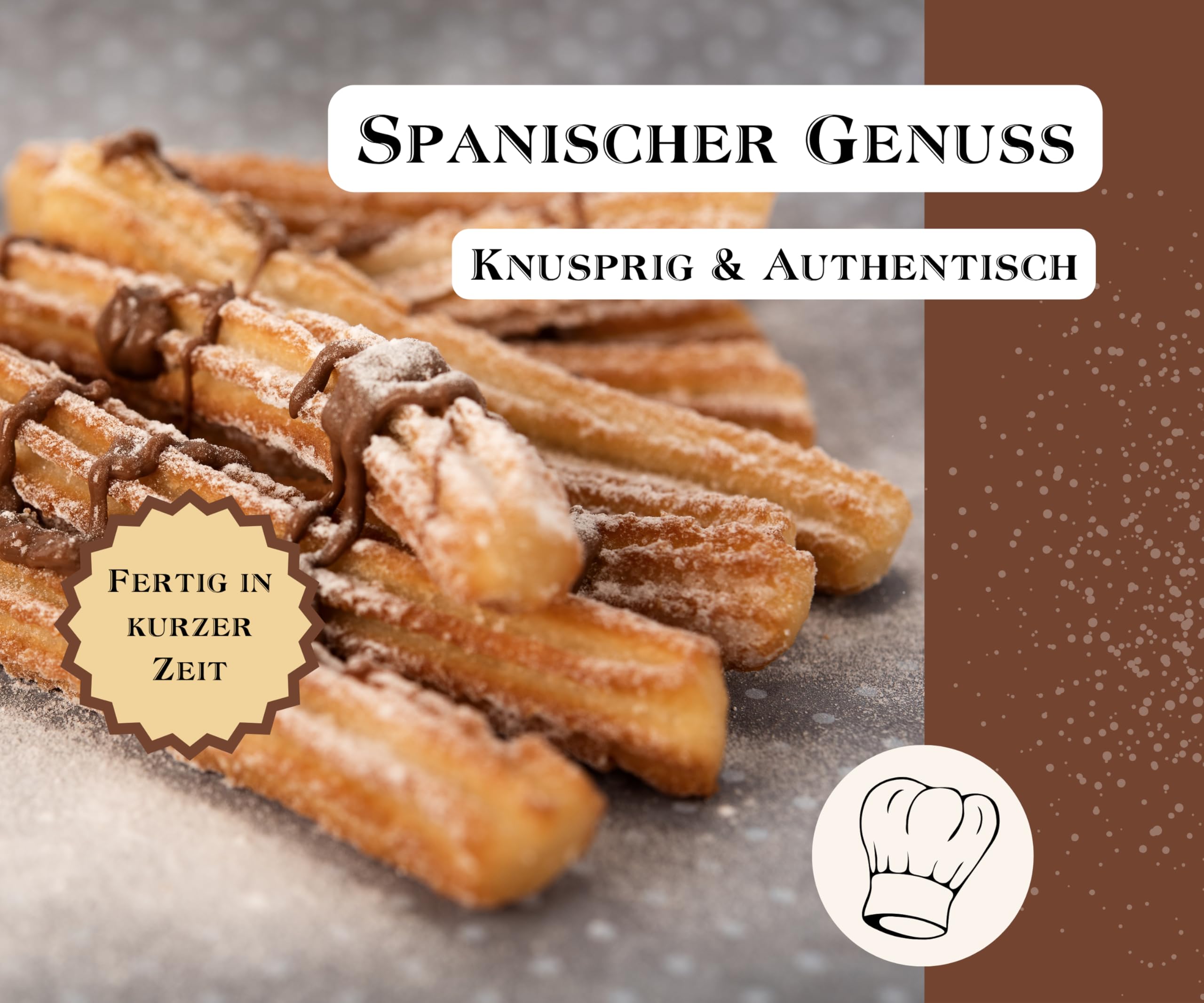 BEST BACK Churros Backmischung 5 kg Großpackung