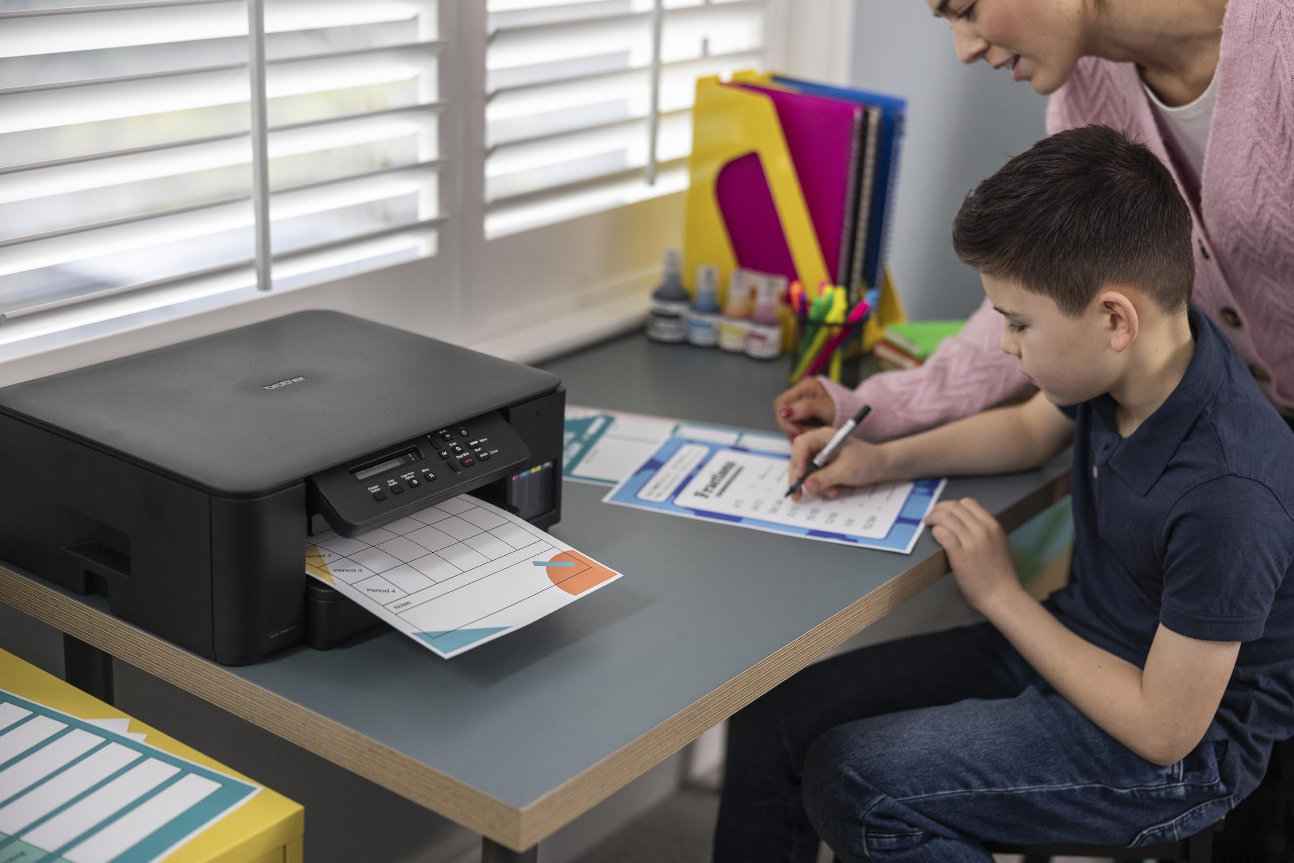 Brother DCP-T580dw Stampante Multifunzione 3 in 1 Wi-Fi Wi-Fi Direct Getto d'Inchiostro Serbatoio A4