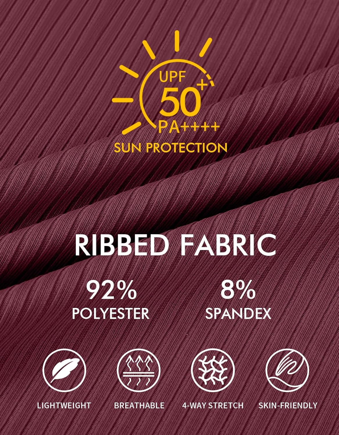 Charmo Ruffle Maternity Bathing Suits for Women Ribbed Tie Knot Maternity Swimsuit Cutout Ruched Pregnancy Swimwear - Image 5