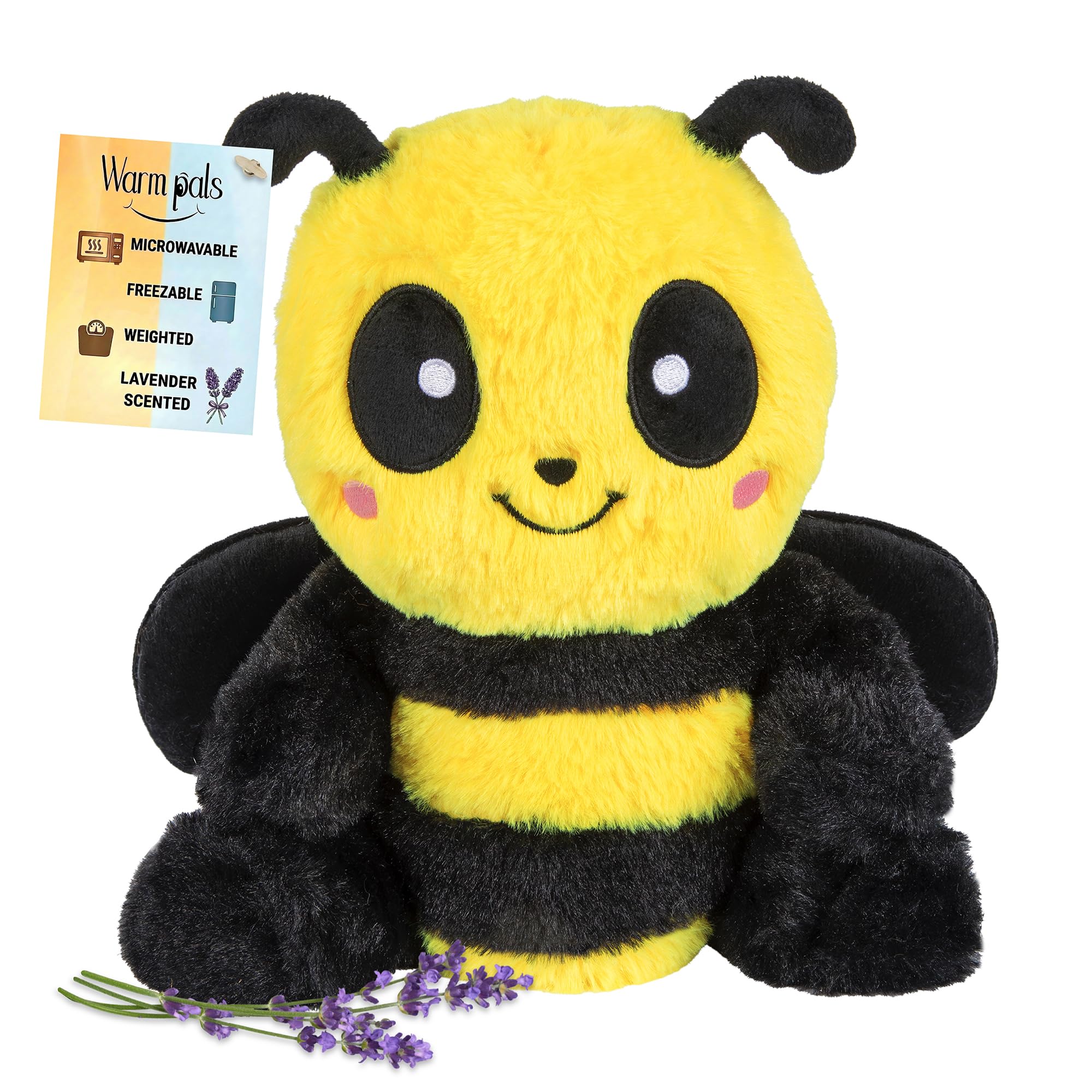 Amazon.com: Buzzy Bee - Microwavable & Weighted Plush Stuffed