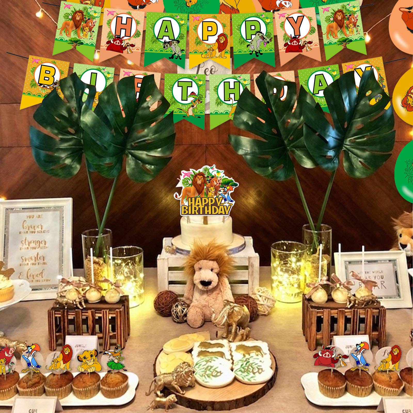 Lion King Party Supplies,Lion King Birthday Party Decorations,Lion King