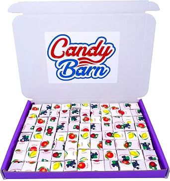 Fruit Caramels Sweets Gift Box 350g Retro Candy Hamper