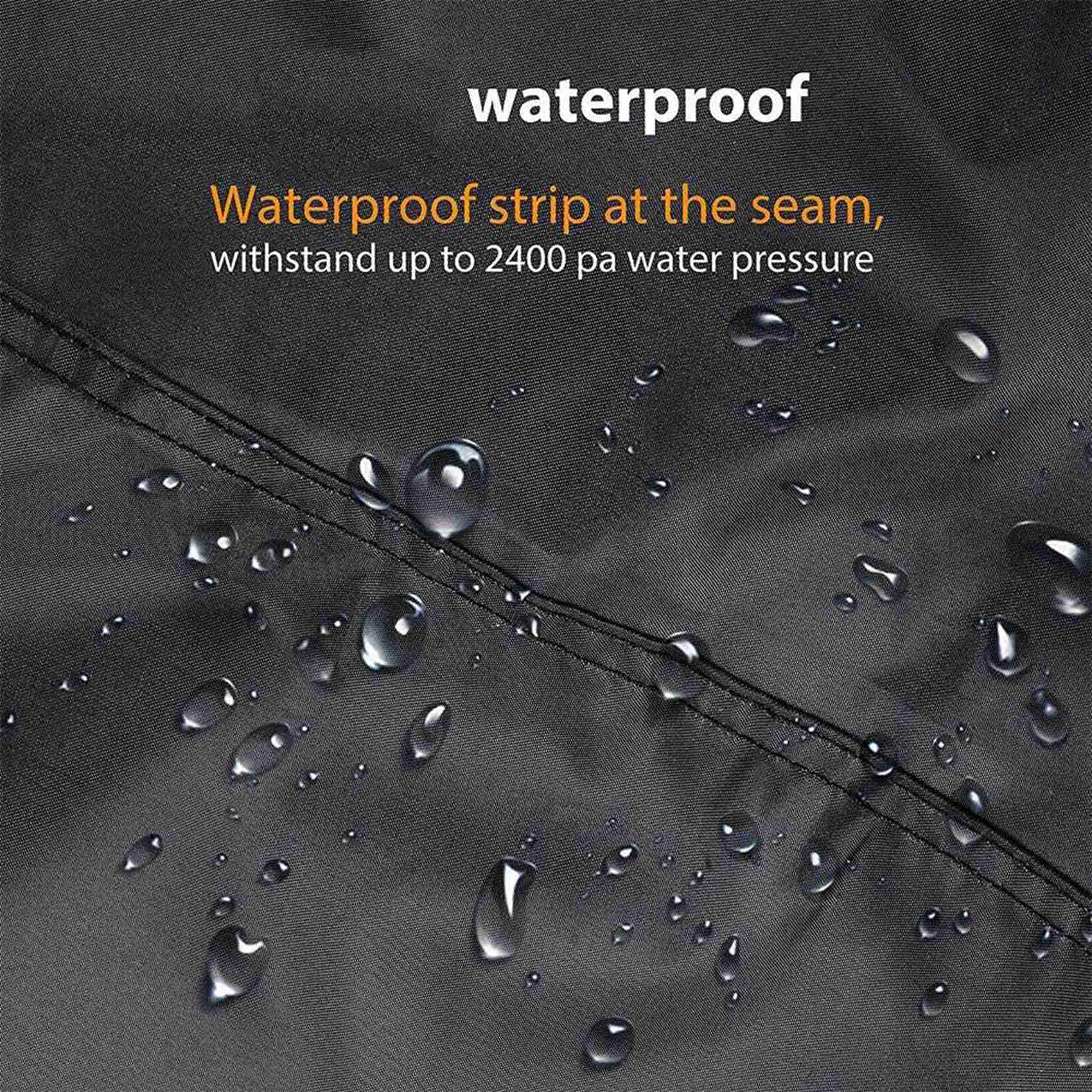 2 Coperture Per Riscaldatore Da Esterno - Oxford 210D, Impermeabile, 50x50x120cm, Con Cordino - Foto 12
