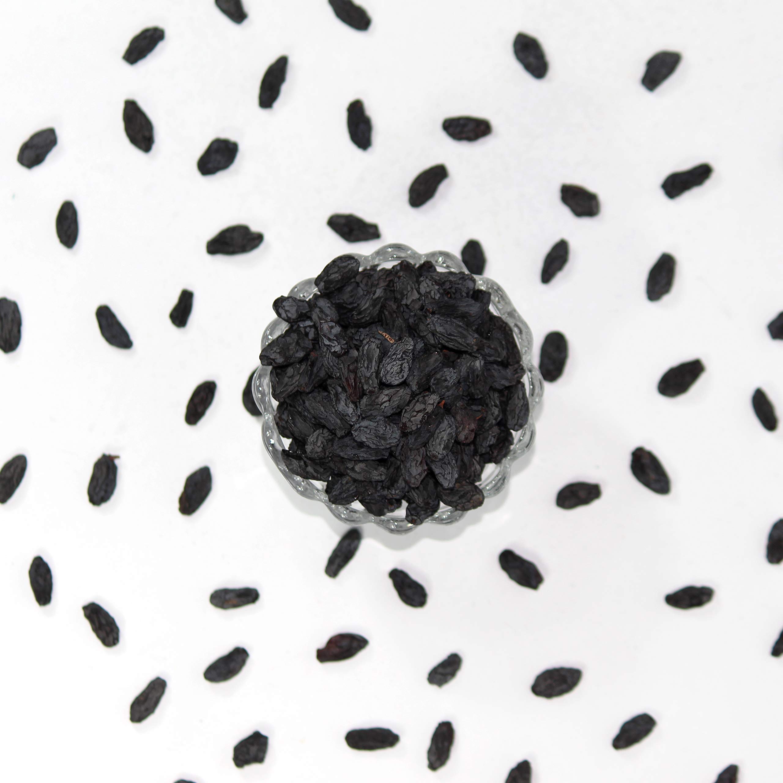 Swiss Naturals Jumbo Black Raisins with Seeds 250g | Kali Kishmish 1