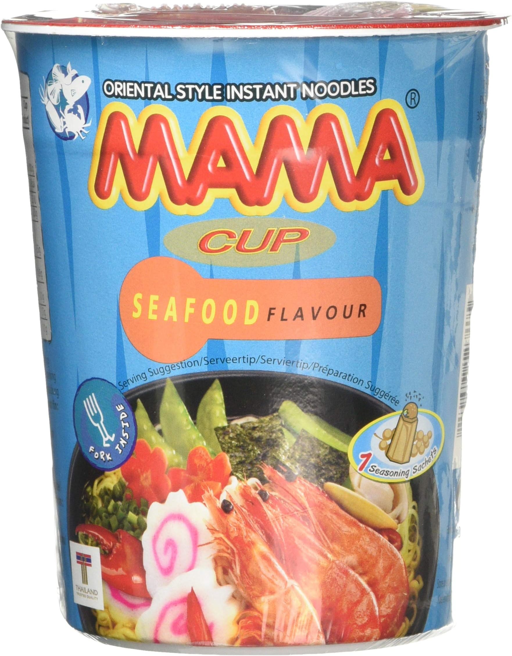 Instant Cup Noodle with Seafood Flavor 70 g