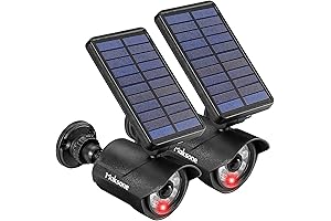 Maksone 2023 Bionic Spot Light Outdoor Motion Sensor Solar Security Lights