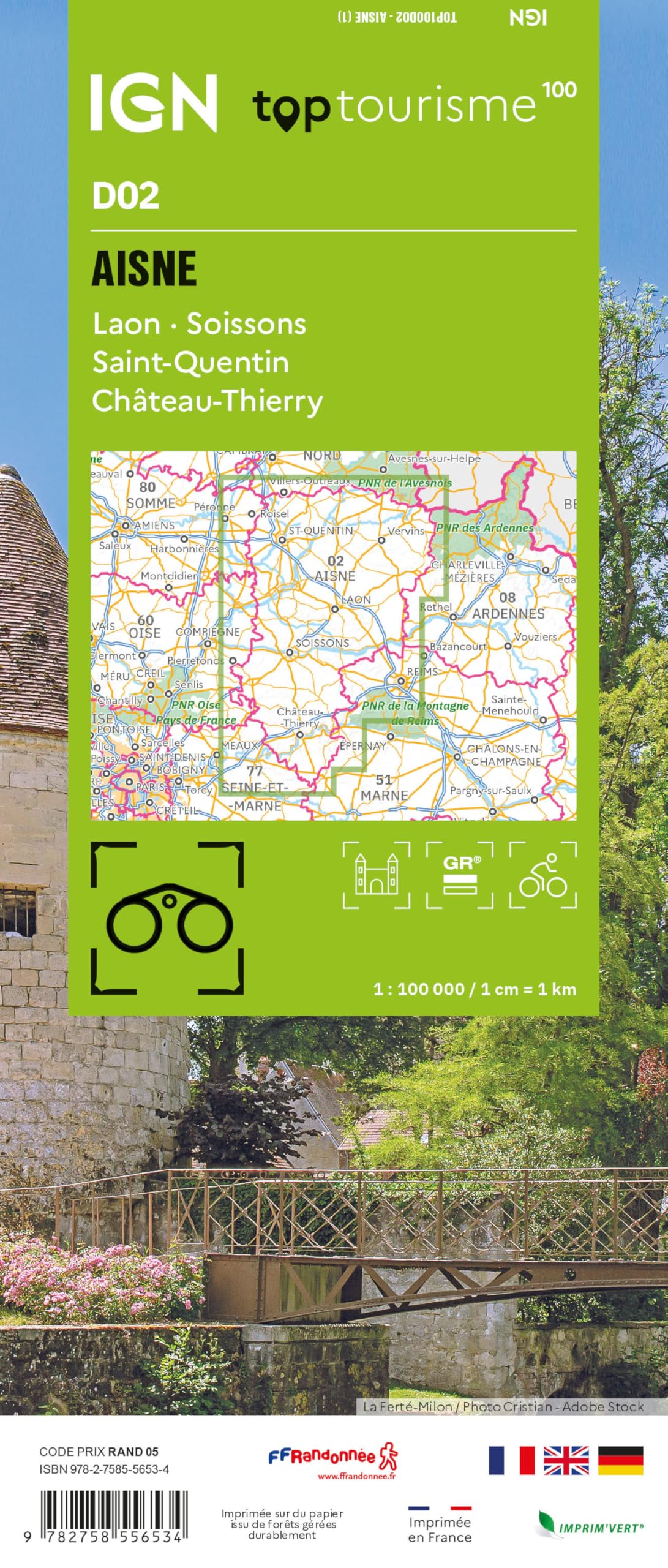 Aisne Saint-Quentin Laon Soissons Château-Thierry (D02) (TOP 100)