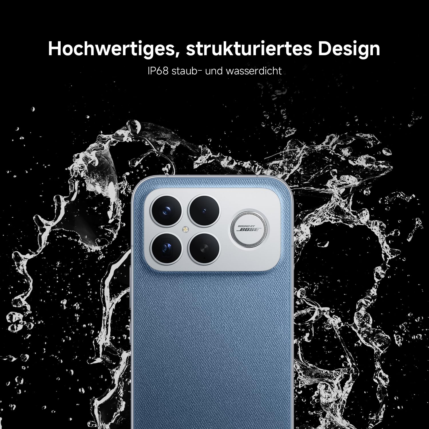 XIAOMI Poco F8 Ultra, Smartphone 16+512 GB, Handy mit Android, 6.9" 120Hz AMOLED Display, 50MP Light Fusion 950 mit OIS, Sound by Bose, 6500mAh, Denim Blue, 2 Jahre Garantie