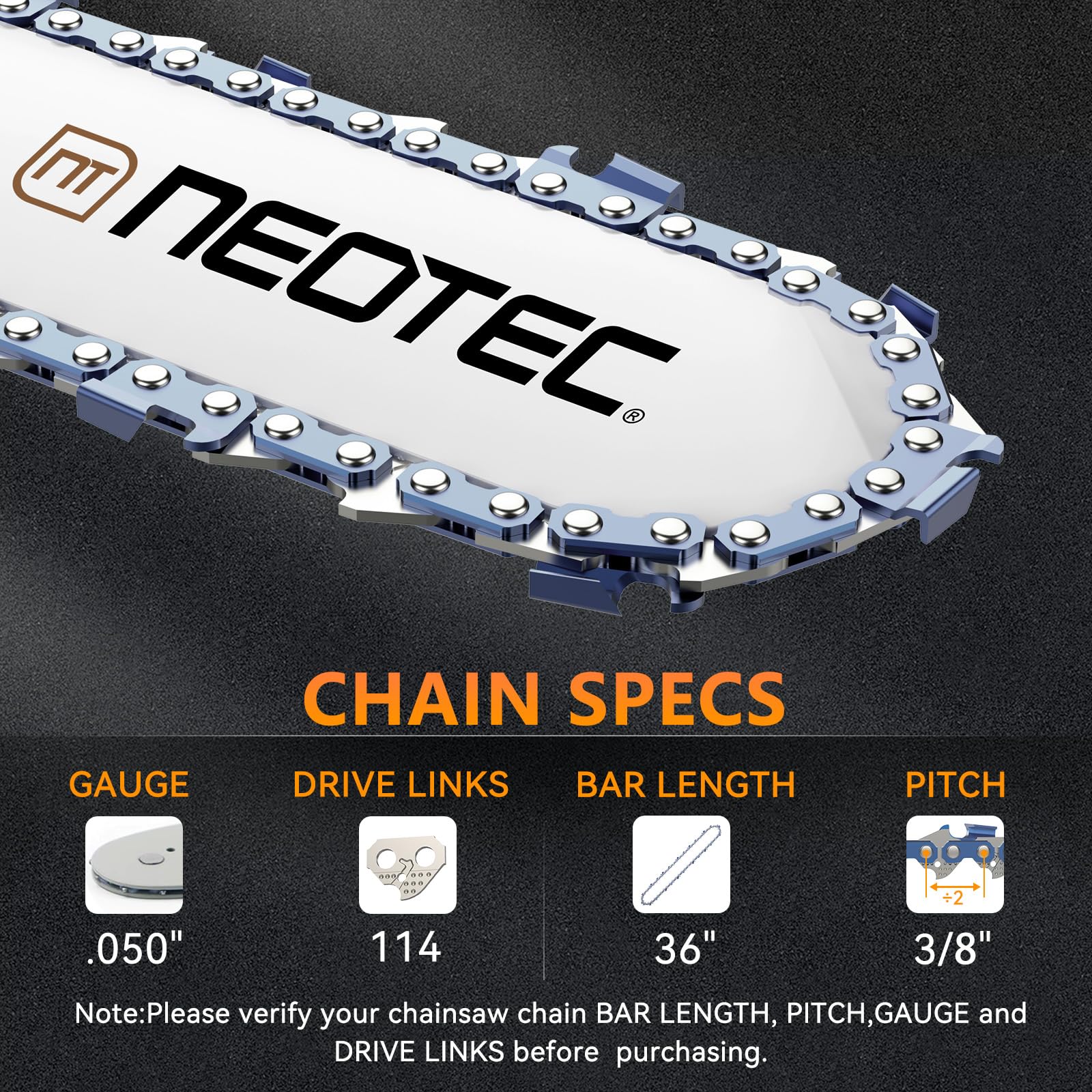 カレン36 Amazon.com: NEOTEC 36 Inch Ripping Chain 3/8
