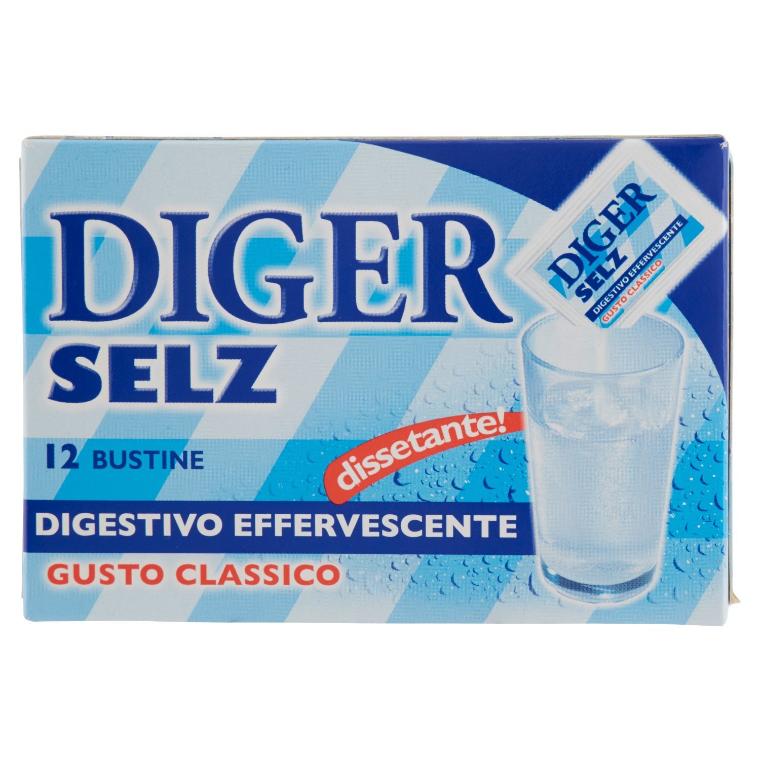 16x Diger Selz: Brauseantacida-Pulver, klassischer Geschmack+ Italian Gourmet polpa 400g