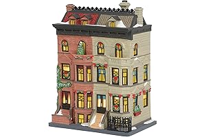 Department 56 Christmas in the City Village Upper Westside Townhomes Collectible Figurine