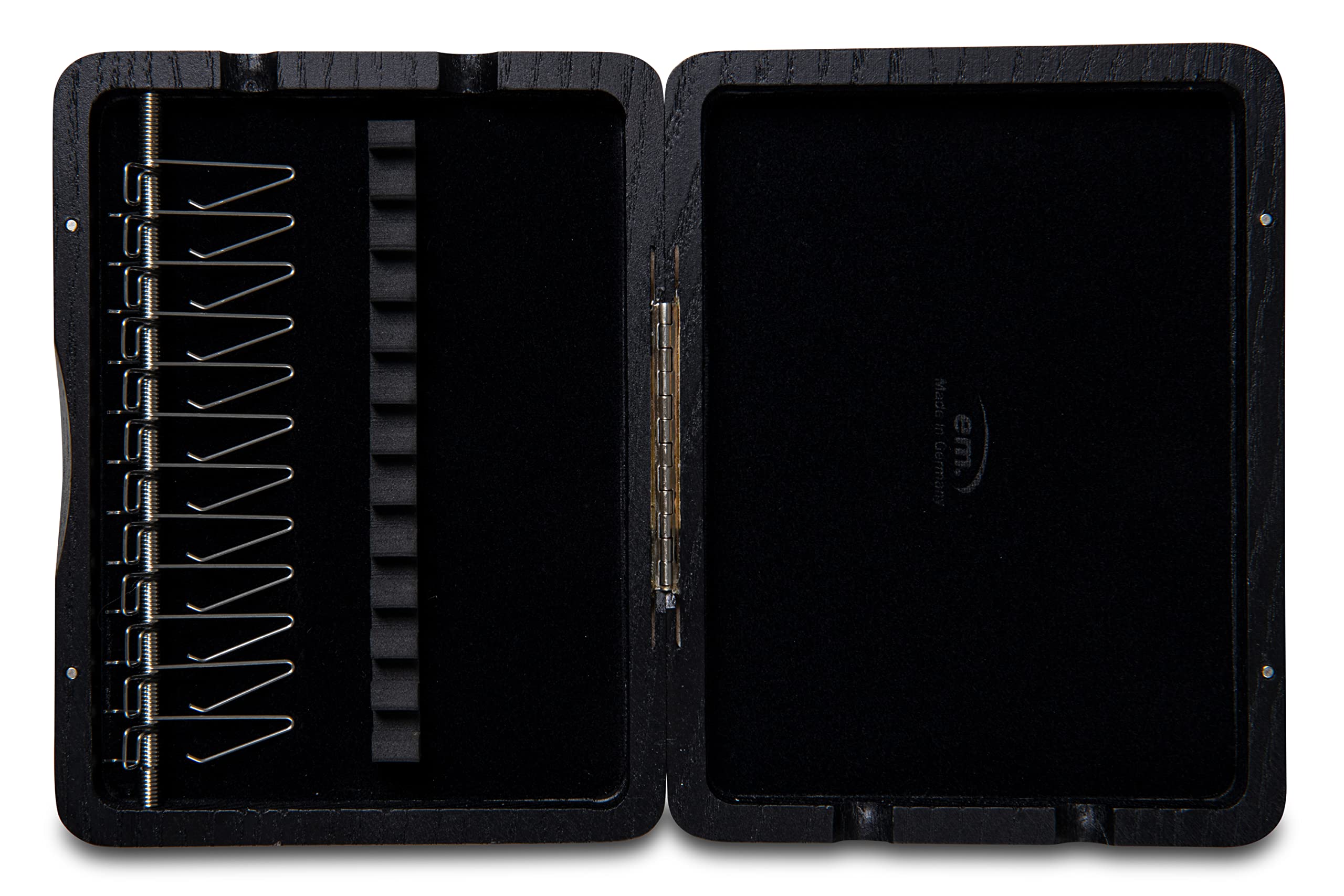 Custodia In Legno E Seta Per Ance Di Oboe - Porta Fino A 3 Ance, Protettiva E Traspirante - Foto 3