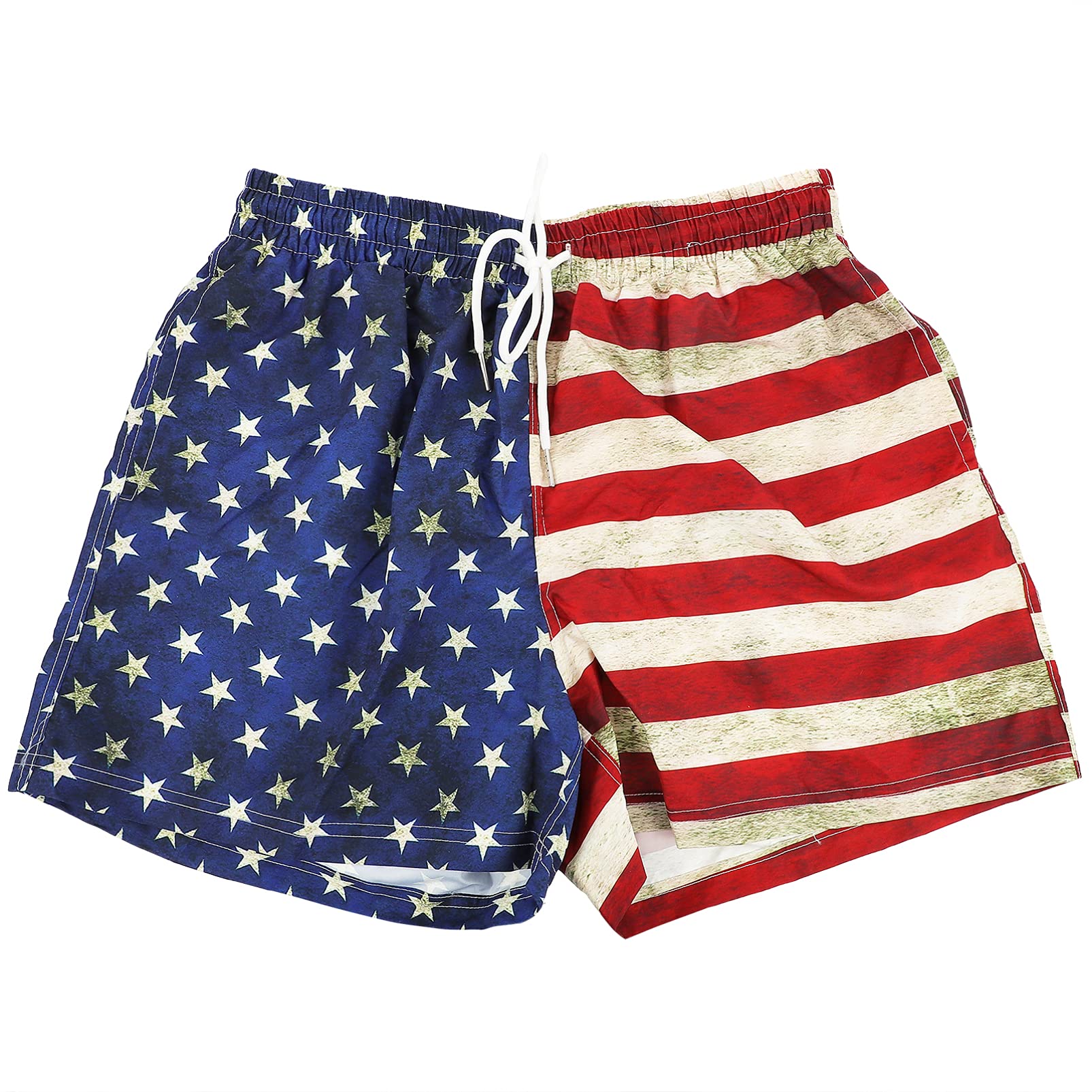 kesyoo 1 Pair Fashion Men Beach Shorts Summer Swimming Trunks Comfortable Shorts-picture-38