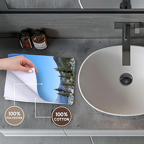 Miniatura 4 de 3dRose - Tory Anne Collections Photography - Lake Tahoe Sand Harbor Beautiful View - Toallas (twl-292541-2)