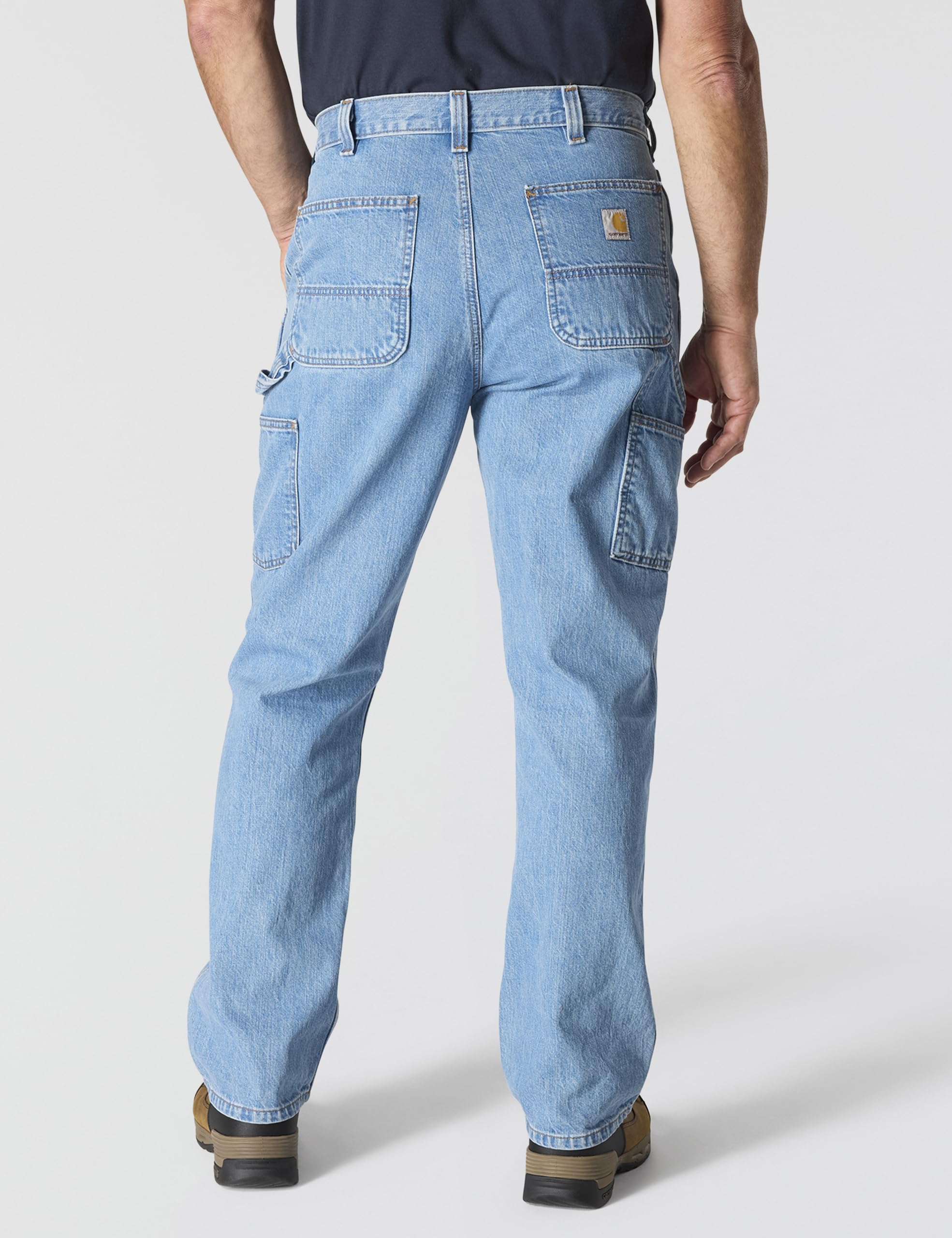 Snapklik.com : Carhartt Mens Loose Straight Denim Dungaree