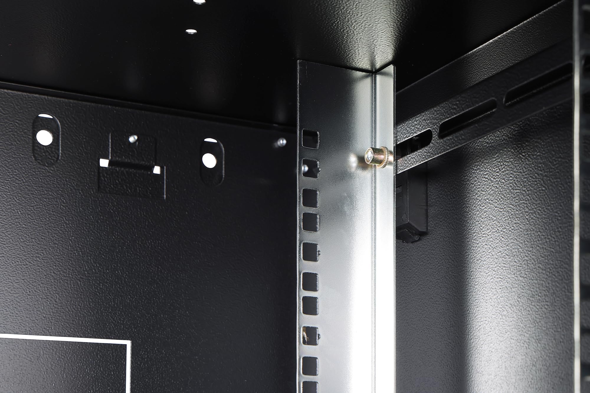 DIGITUS Armario de Red – Rack de 19" 9U – Sin Montar – Montaje en Pared – Profundidad: 450 mm – Profundidad útil: 320 mm – Capacidad de Carga: 60 kg – Puerta de Cristal – Serie Dynamic-N – Negro