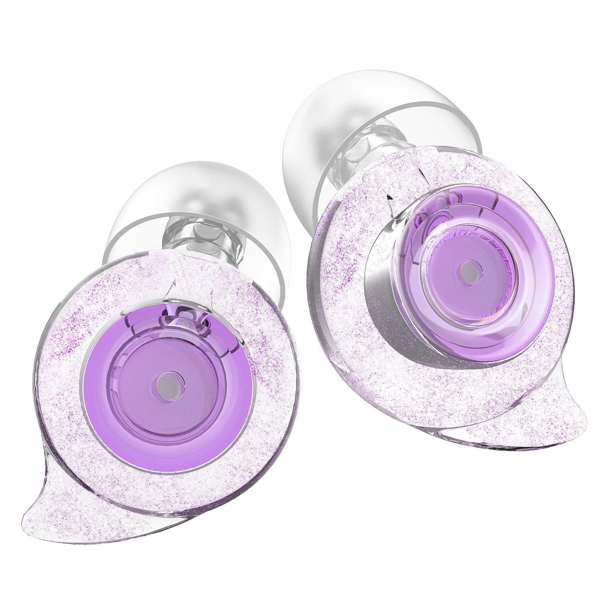 Yawsoy Lot de 2 paires de bouchons d'oreille de concert haute fidélité avec filtre acoustique - NRR de 22 et 24 dB - Réduction du bruit pour festival, boîte de nuit, DJ, musiciens, lieu de travail