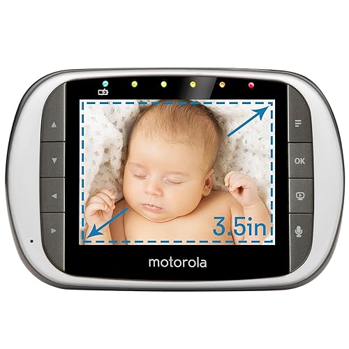Miniatura 3 de Motorola MBP853CONNECT Monitor de bebé de modo dual con monitor LCD de 35 pulgadas y visualización de Internet Wi-Fi