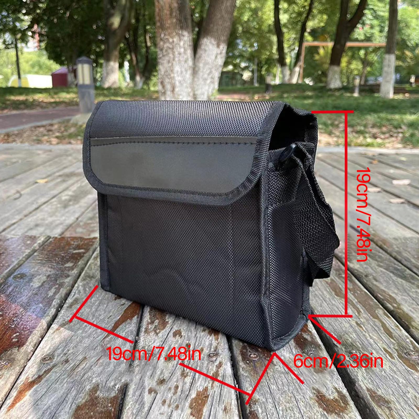 Compacts Sac de transport pour jumelles portables Sac de poitrine pour la randonnée et le camping