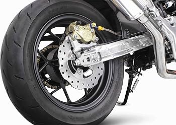 武川/モンキー125/ディスクブレーキ ステンレス製 シルバー/ゴールド 武川/モンキー125/ディスクブレーキ ステンレス製 シルバー