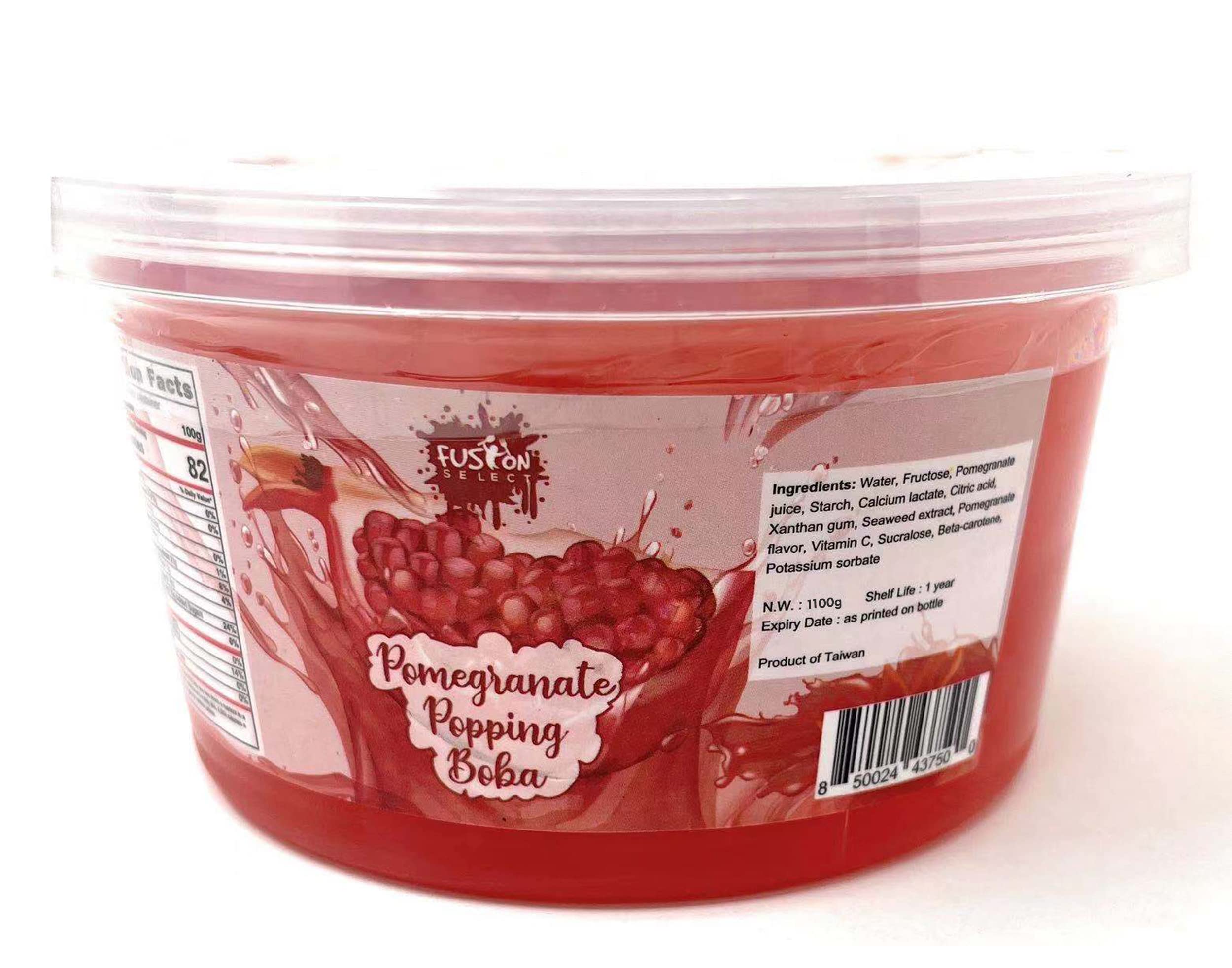 Buy Fusion Select 1.1KG Pomegranate Bursting Boba Pomegranate Popping