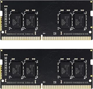 Timetec 16GB KIT(2x8GB) DDR4 2666MHz PC4-21300 Non-ECC Unbuffered 1.2V CL19 1Rx8 Single Rank 260 Pin SODIMM Laptop Notebook PC Computer Memory RAM Module Upgrade (16GB KIT(2x8GB))
