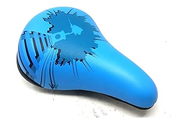 BIG-BEN Little Rider 12 Inch to 20 Inch Bicycles/Bike Saddle Seat for Boys and Girls (Sky Blue)