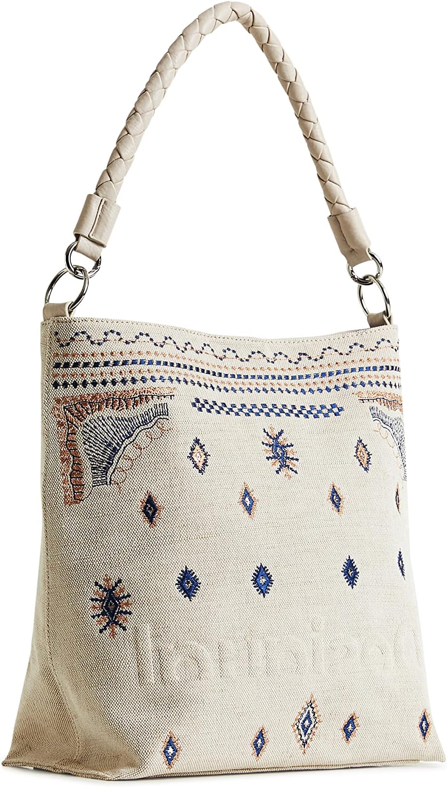 Desigual BAG RAVEN KUWAIT - Sac à main - crudo/blanc Desigual BAG RAVEN KUWAIT - Sac à main - crudo/blanc
