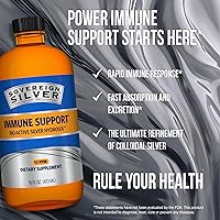 Vista 6 de Sovereign Silver Bio-activo plata hidrosol para apoyo inmunológico – 10 ppm, 48CS10, 16 onza, Plateado, 1, 1