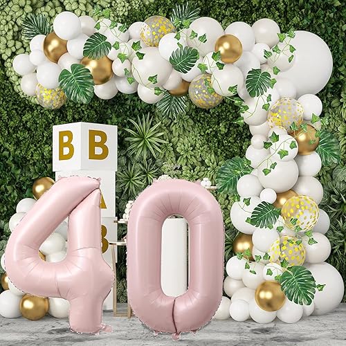 Miniatura 4 de Globos de papel de aluminio de 40 pulgadas con el número 30, decoraciones para fiesta de cumpleaños número 30, boda, despedida de soltera, sesión de