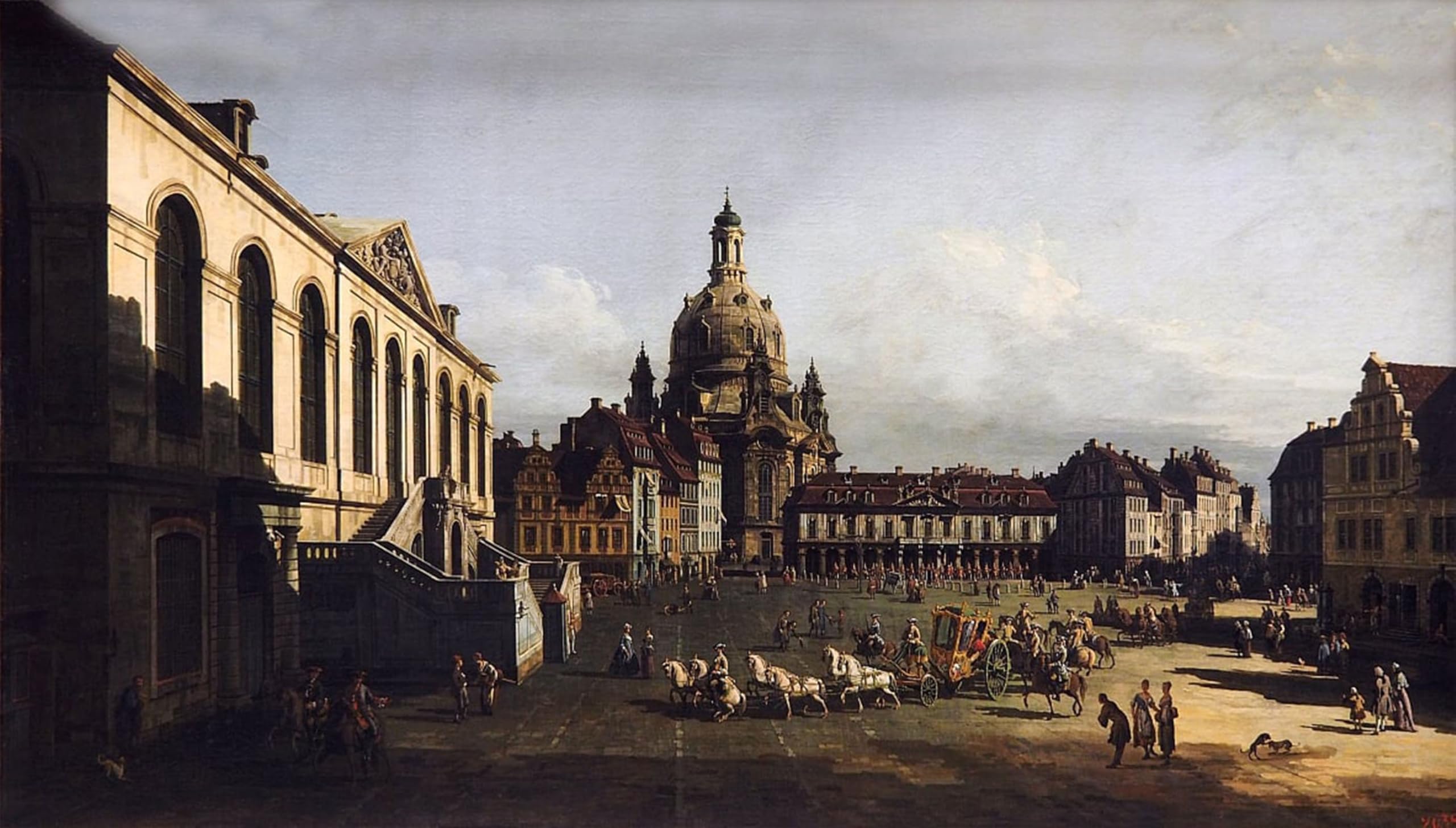 Cuadro de lienzo de Bernardo Bellotto de 60x90cm para decoración de sala de estar 5