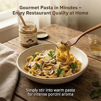 Spartacus Truffle Porcini Mushroom Pasta Sauce, Creamy Ready to Use 3.17oz