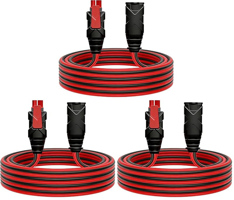 Cabo de extensão X-Connect GC004 SGEOYPIL para carregadores inteligentes NOCO Genius – 3 unidades