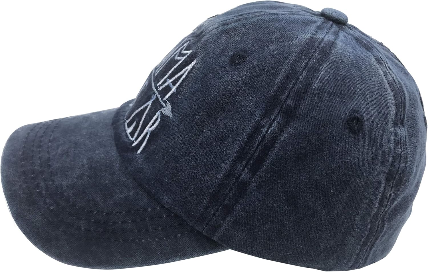 Mama Bear Ponytail Hat Vintage Washed Distressed Baseball Dad Cap for Women - Image 3