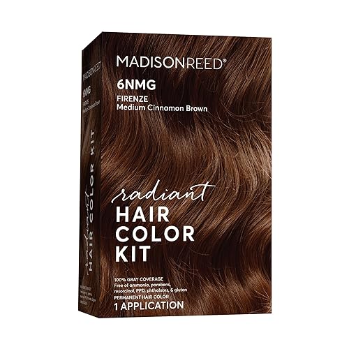 Miniatura 32 de Madison Reed - Kit de tinte radiante para el cabello, tinte permanente para el cabello, cobertura de canas superior, sin amoníaco, rubio Amalfi