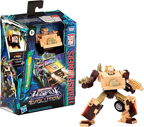 Miniatura 4 de Transformers Toys Legacy Evolution Deluxe Class Detritus Toy 5.5 pulgadas, figura de acción para niños y niñas a partir de 8 años