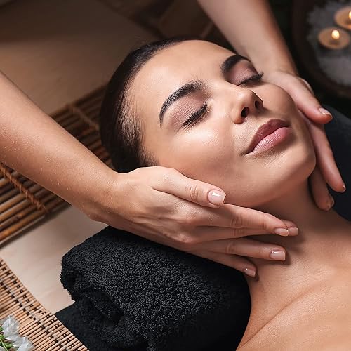 Miniatura 6 de Utopia Towels Toalla de salón de algodón a prueba de blanqueador, 16 x 27 pulgadas, toalla de mano 100% algodón, segura para el gimnasio, paquete de