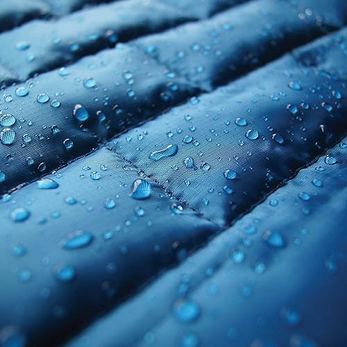 Miniatura 6 de Kurgo Loft - Chaqueta reversible para perro, para clima frío, resistente al agua con ribete reflectante, azulnaranja, talla XS